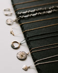 Mini Turning Aspen Necklace (redesigned) - 18k Gold, Oxidized Silver + Reclaimed Diamonds - KMJ Kate Maller Jewelry Jewelry - Necklaces