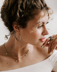 Sunshine Station Necklace - 18k/14k Gold - KMJ Kate Maller Jewelry Jewelry - Necklaces