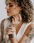 Diamond Party Band - 18ky Gold + Reclaimed Diamonds - KMJ Kate Maller Jewelry Jewelry - Rings