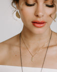 Golden Aspen Bauble Necklace - 18ky + VS Diamonds - KMJ Kate Maller Jewelry Jewelry - Necklaces