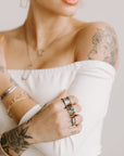 Diamond + Dust Orbit Ring - KMJ Kate Maller Jewelry Jewelry - Bridal