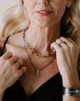 City Lights Necklace - Reclaimed Brilliant Diamonds + Black Diamonds - KMJ Kate Maller Jewelry Jewelry - Necklaces