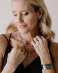 Lyrical Chain - 22ky, 18ky + Oxidized Silver - KMJ Kate Maller Jewelry Jewelry - Necklaces