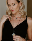 Solar Orbit Necklace - KMJ Kate Maller Jewelry Jewelry - Necklaces