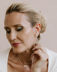 Annie Hoops - 22k/18k Gold + Oxidized Silver - KMJ Kate Maller Jewelry Jewelry - Earrings