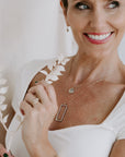 Traveler’s Coin Necklace - 22k/18k Gold, Oxidized Silver + Reclaimed Diamonds - KMJ Kate Maller Jewelry Jewelry - Necklaces