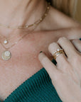 Queen Bee Ring - 18ky Gold + VS Reclaimed Diamonds - KMJ Kate Maller Jewelry Jewelry - Bridal