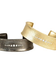 Oxidized Silver Horizon Cuff - KMJ Kate Maller Jewelry Jewelry - Bracelets