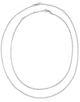 Lucia Chain - Sterling Silver - 16"-18" - KMJ Rene Escobar Jewelry - Necklaces