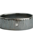 Men's Silver Aspen Diamond Band