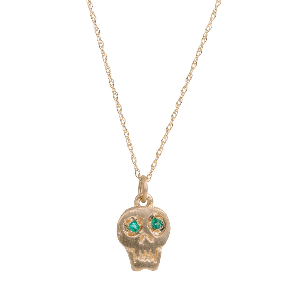 Kette Totenkopf, necklace skull, collier, Cabochon, Gemme