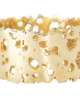 Shadow Band - 14ky Gold, 11 mm - KMJ Made By Branch Jewelry - Bridal