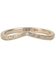Tiara Shadow Band - 18ky Gold, 14kpw Gold + VS Diamonds, Black Diamonds - KMJ Kate Maller Jewelry Jewelry - Bridal