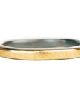 Black + Gold Stacker Ring - KMJ Kate Maller Jewelry Jewelry - Bridal