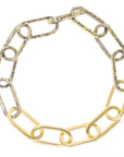Lyrical Chain Bracelet - 22ky, 18ky + Oxidized Silver - KMJ Kate Maller Jewelry Jewelry - Bracelets