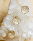 Celestial Sign Necklace; Scorpio - 18k Gold + Diamond