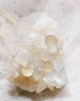 Celestial Sign Necklace; Scorpio - 18k Gold + Diamond