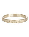 Sand Texture Band - 18ky Gold, 18kpw Gold