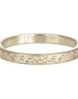 Sand Texture Band - 18ky Gold, 18kpw Gold - KMJ Kate Maller Jewelry Jewelry - Bridal