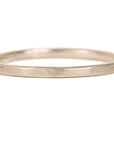 Faceted Stacker - 18ky Gold, 14kpw Gold - KMJ Kate Maller Jewelry Jewelry - Bridal