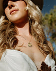 Sol Burst Necklace - 22k/18k Gold, Oxidized Silver + Reclaimed Diamonds - KMJ Kate Maller Jewelry Jewelry - Necklaces