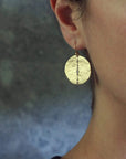 Orbit Bronze Earrings - KMJ Julie Cohn Design Jewelry - Earrings