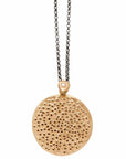 Pollen Bronze Sterling Silver Necklace - KMJ Julie Cohn Design Jewelry - Necklaces