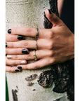 Organic Princess Band - 18k Gold + Reclaimed Diamonds - KMJ Kate Maller Jewelry Jewelry - Bridal
