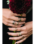 Organic Princess Band - 18k Gold + Reclaimed Diamonds - KMJ Kate Maller Jewelry Jewelry - Bridal