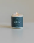 Juniper + Cypress - 8 oz Hand-Poured Soy Candle