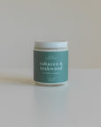 Tobacco + Teakwood - 8 oz Hand-Poured Soy Candle
