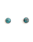 Turquoise Studs - KMJ Claire Sommers Buck Jewelry - Earrings