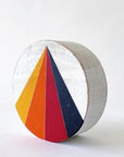 Stoneware Prism Drum - KMJ MQuan Gifts - Ceramics
