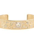 Winter Wonderland Cuff - 18ky + Diamonds - KMJ Kate Maller Jewelry Jewelry - Bracelets