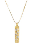Golden Aspen Bauble Necklace - 18ky + VS Diamonds - KMJ Kate Maller Jewelry Jewelry - Necklaces
