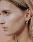 Archer Studs with Turquoise - KMJ Claire Sommers Buck Jewelry - Earrings