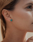 Turquoise Studs - KMJ Claire Sommers Buck Jewelry - Earrings