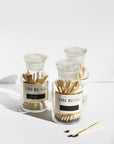 Apothecary Match Bottle, Long Matches - KMJ Brooklyn Studio Gifts - Candle