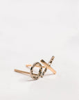 X-O Studs - 22k/18k Gold + Oxidized Silver - KMJ Kate Maller Jewelry Jewelry - Earrings