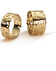 Shadow Band - 14ky Gold, 7 mm - KMJ Made By Branch Jewelry - Bridal