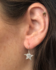 Star Celestial Earrings - Sterling Silver