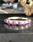 Unity Ring - Pink Sapphire - KMJ Emilie Shapiro Fine Jewelry - Rings