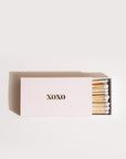 Statement Match Box, Long Matches - XOXO - KMJ Brooklyn Studio Gifts - Candle