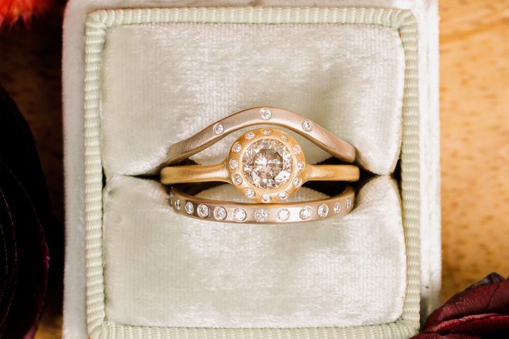 Matching Wedding Bands with Engagement Rings: Coordination & Styles - KMJ
