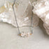 Tula Necklace - 14k Gold-Fill, Oxidized Silver + Herkimer Diamond - KMJ James & Jezebelle Jewelry - Necklaces