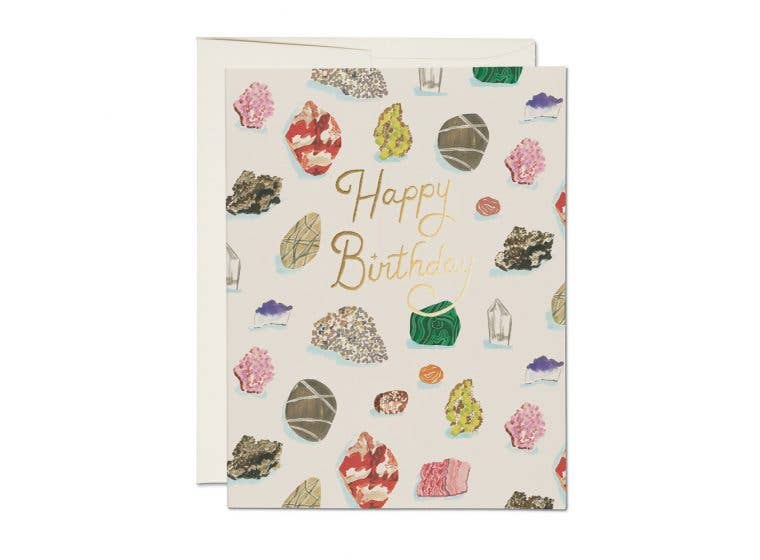 Birthday Gems birthday greeting card - KMJ Red Cap Cards Card
