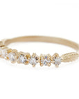 Evergreen Single Mixie Band - l8k Yellow Gold, + Diamonds (.25 ctw)