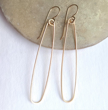 Large Lucie Earrings - 14k Gold Fill