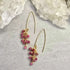 Leisel Earrings - 14k Gold-Fill + Pink Tourmaline - KMJ James & Jezebelle Jewelry - Earrings