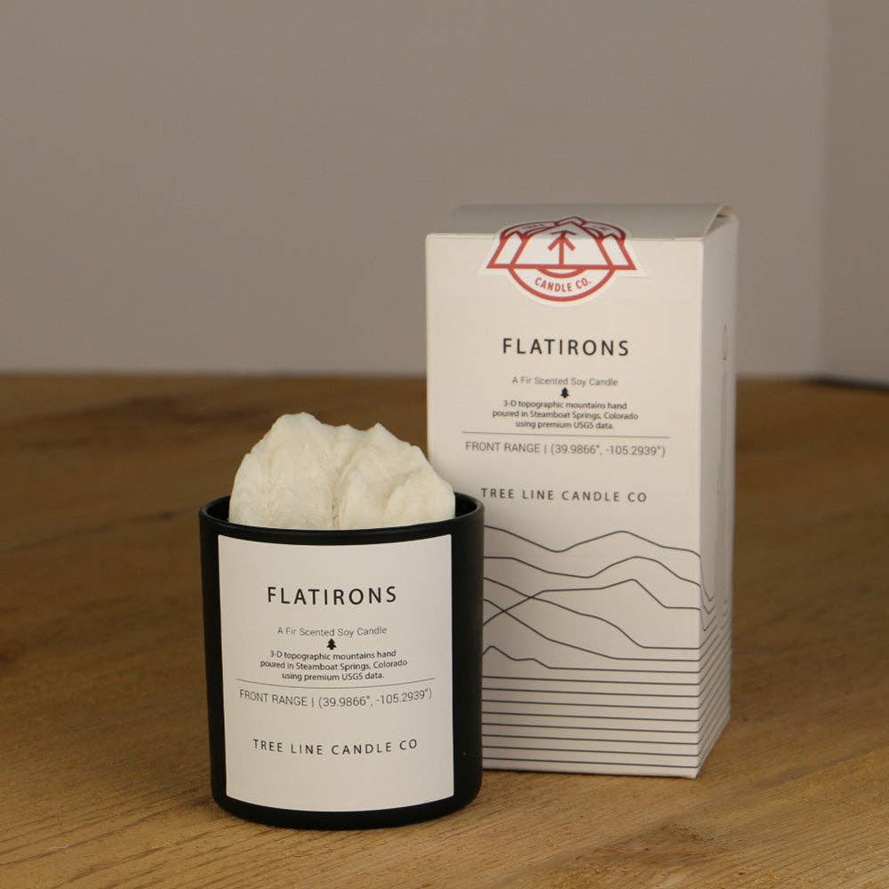 Flatirons Candle | Colorado Gift | Boulder Souvenir: Fir